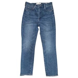Denim Forum The Lola High Rise Skinny Womens Size 30 Blue Denim Classic